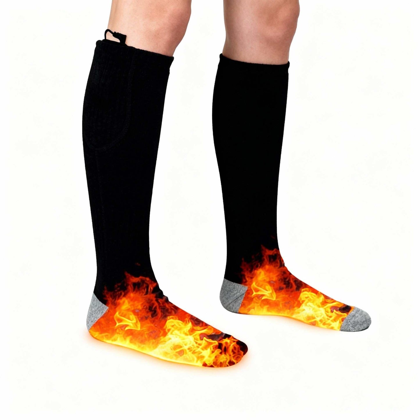 π₯ Heated Socks β 4000 mAh (5V) Battery Powered, Washable & Ultra Comfortable