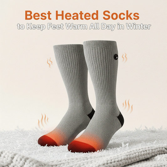 Best Heated Socks to Keep Feet Warm All Day in Winter