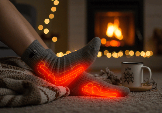 How Heated Socks Improve Circulation and Keep Your Feet Warm All Winter - winter heated socks
